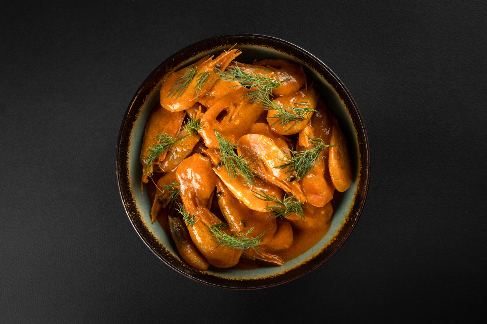 Креветки жареные Том ям