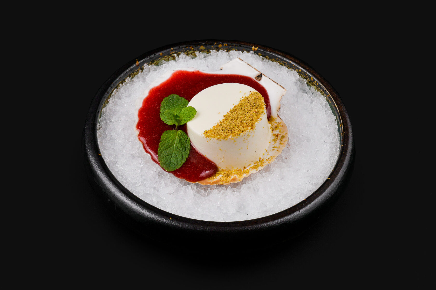 Кокосовая панна-котта